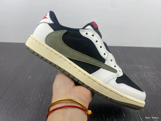 Kicktheory Jordan Travis Olive 1 x Air DZ4137-106 Scott WMNS OG Low 0523